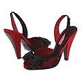 Betsey Johnson Bosy Black/Red