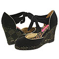 Betsey Johnson Never Black Suede