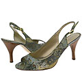 Bandolino Aveline Green Multi Fabric