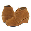 A Line Kids 12-6023 (Toddler/Youth) Cognac Suede