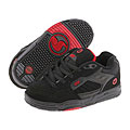 DVS Shoe Company Kids Kids Sequence (Toddler/Youth) Black Nubuck Print