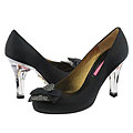 Betsey Johnson Slinky Black Satin