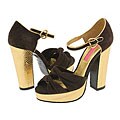 Betsey Johnson Fanatic Brown Suede