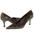AK Anne Klein Magee Dark Brown/Bronze Suede
