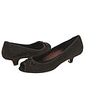 AK Anne Klein Intrieri Dark Brown Suede