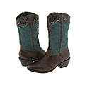 KORS Michael Kors Kids Miss Tillie (Youth) Denim And Brown