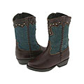 KORS Michael Kors Kids Miss Tillie (Toddler) Denim And Brown
