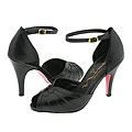 Nina Donata-SX Black/Black Embossed Shiny Snake