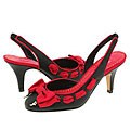Betsey Johnson Buzz Black Leather