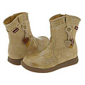 Petit 44266 (Toddler) Desert Suede W Gold Croco