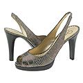 Jessica Simpson Amy Pewter Metallic Crackle