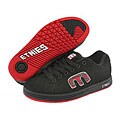 Etnies Callicut Black/Black/Red (Size 5 B - Medium) Shoes