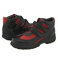 Umi Kids Zip (Toddler/Youth) Black Pebbled/Red