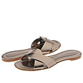 KORS Michael Kors Gypsy Gunmetal Metallic Nappa