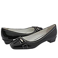Elle Scottie Black Patent(Size 37 (US 6.5) M)