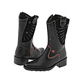 Geox Kids Jcowboy1 (Toddler/Youth) Black Oxford
