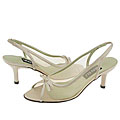 Vaneli Maralyn Beige Mesh W/Sand Pearl Nappa