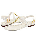 Michael Kors Mara White Vacchetta(Size 7.5 M)