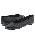 Vaneli Danice Black Quilted Nappa W/Black Patent