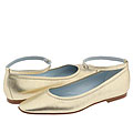 Cynthia Rowley Spritzer Gold Metallic Kid