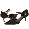 AK Anne Klein Annabeth Dark Brown/Dark Brown Suede