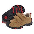 Weebok Kids Trail Trekker (Infant/Toddler) Tan Suede W/Red Leather