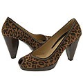 Via Spiga Laurent Leopard Suede