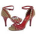 Exchange by Charles David Ragtime Khaki/Red Canvas