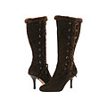 Circa Joan & David Millie Dark Brown/Dark Brown Suede