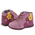 babybotte Folk (Infant/Toddler) Mauve Nubuck/Amethyst Skin Leather