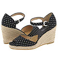 MICHAEL Michael Kors Cabana Sandal Black Polka Dot