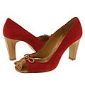 Exchange by Charles David Welcome Red/Camel Suede