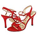 Exchange by Charles David Frenetic Red Satin