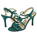 Exchange by Charles David Frenetic Green Satin