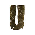 Soho Lab Mischa Olive Suede