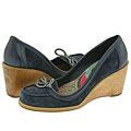 Schutz 32501001 Navy Leather