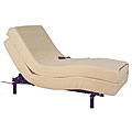Adjustable Twin Bed with Memory Foam Mattress