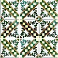 Siwar Design Accent Ceramic Tiles (Set of 9)
