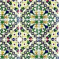 Vanilla Design Accent Ceramic Tiles (Set of 9)
