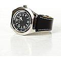 Callaway Black Face Golf Watch with Leather Strap