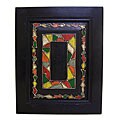 Handcrafted Warm Wood Wall Hanging (India)