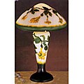 21-inch Galle Clematis Lamp