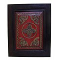 Handcrafted Wood Vermilion Wall Hanging (India)