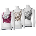 Self Esteem Vest Front Dragon Print Junior Tee