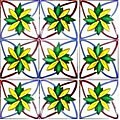 Warda Design Accent Ceramic Tiles (Set of 9)