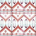 Mosaic 'Berber' 9-tile Ceramic Project Accent Tiles