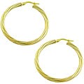 10k Yellow Gold 29-mm Hoop Earrings