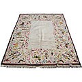 Indo Tibetan Ivory Rug (8'4 x 11'1)