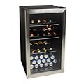 EdgeStar 33-bottle Stainless Steel Wine Refrigerator