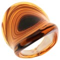 Genuine Murano Glass Caramel Ring